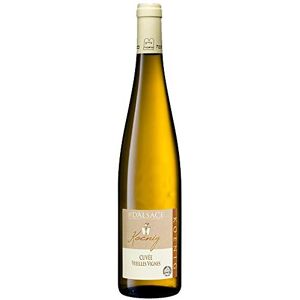 KOENIG Vin Blanc Vieilles Vignes Sylvaner AOC Alsace Casher Vegan bouteille 75 cl - Publicité KOENIG Vin Blanc Vieilles Vignes Sylvaner AOC Alsace Casher Vegan bouteille 75 cl - Publicité