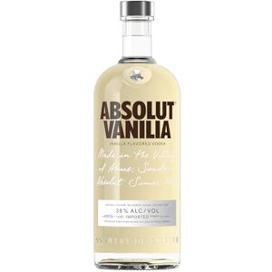 Absolut Åhus Vanilia Vodka 1 L - Publicité Absolut Åhus Vanilia Vodka 1 L - Publicité