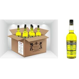 CG94 Chartreuse Jaune Liqueur aux Herbes Aromatiques, 43% Vol, 70 cl, 6 Bouteilles en Verre Emballage Global Dream. Publicité CG94 Chartreuse Jaune Liqueur aux Herbes Aromatiques, 43% Vol, 70 cl, 6 Bouteilles en Verre Emballage Global Dream. Publicité