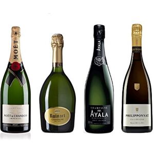 Wine And More Lot Découverte de 4 Champagnes Brut 75cL - Publicité Wine And More Lot Découverte de 4 Champagnes Brut 75cL - Publicité