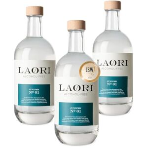 Laori Juniper No 1 Alternative sans alcool au Gin Botanicals naturels Sans arômes artificiels Vegan & Sans sucre Fraîcheur douce et épicée 3x 500 ml - Publicité Laori Juniper No 1 Alternative sans alcool au Gin Botanicals naturels Sans arômes artificiels Vegan & Sans sucre Fraîcheur douce et épicée 3x 500 ml - Publicité