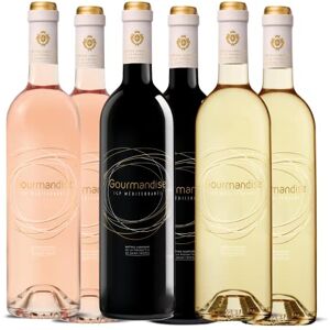 Wine And More Lot Découverte Vins Gourmandise St Tropez Blanc, Rosé, Rouge – IGP Méditerranée – 6x75cL - Publicité Wine And More Lot Découverte Vins Gourmandise St Tropez Blanc, Rosé, Rouge – IGP Méditerranée – 6x75cL - Publicité