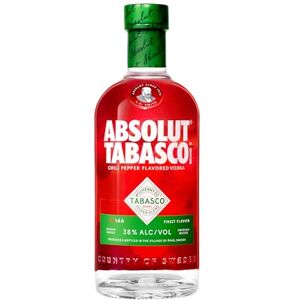 Absolut VODKA Tabasco Vodka aromatisée 38%, 70cl - Publicité Absolut VODKA Tabasco Vodka aromatisée 38%, 70cl - Publicité