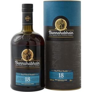 Bunnahabhain 18 Years Old Single Malt Scotch Whisky 46,3% Vol. 0,7l in Giftbox - Publicité Bunnahabhain 18 Years Old Single Malt Scotch Whisky 46,3% Vol. 0,7l in Giftbox - Publicité