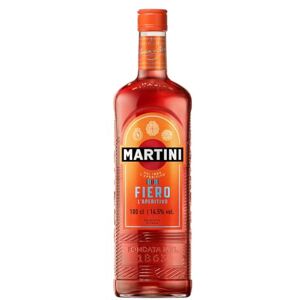 Martini Fiero L'Aperitivo Vermouth Rouge, 14,5% vol., 100cl / 1L, Apéritif doux infusé avec des écorces d'orange espagnoles coupées à la main - Publicité Martini Fiero L'Aperitivo Vermouth Rouge, 14,5% vol., 100cl / 1L, Apéritif doux infusé avec des écorces d'orange espagnoles coupées à la main - Publicité