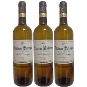 VINACCUS Grand Pessac Léognan 2020 AOC " Château Lafargue", Vin Blanc sec, 3 x 75cl. Publicité VINACCUS Grand Pessac Léognan 2020 AOC " Château Lafargue", Vin Blanc sec, 3 x 75cl. Publicité
