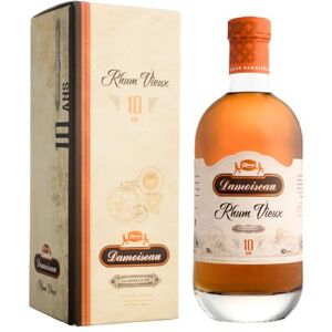 Damoiseau Vieux 10 ans Millesime 2001 avec emballage cadeau Rhum (1 x 0,7 L) - Publicité Damoiseau Vieux 10 ans Millesime 2001 avec emballage cadeau Rhum (1 x 0,7 L) - Publicité