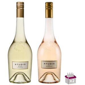 Wine And More Lot découverte Studio by Miraval 2x75cL – 1 Studio by Miraval 2021 Rosé 75cL 12.5% & 1 Studio by Miraval 2021 Blanc 75cL 13% - Publicité Wine And More Lot découverte Studio by Miraval 2x75cL – 1 Studio by Miraval 2021 Rosé 75cL 12.5% & 1 Studio by Miraval 2021 Blanc 75cL 13% - Publicité