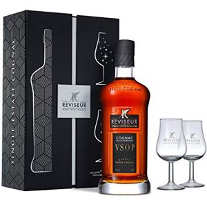 Le Reviseur Réviseur, Cognac VSOP 70cl, 40% alc, Coffret 2 verres Réviseur, Single Estate Cognac Cru Petite Champagne. Publicité Le Reviseur Réviseur, Cognac VSOP 70cl, 40% alc, Coffret 2 verres Réviseur, Single Estate Cognac Cru Petite Champagne. Publicité