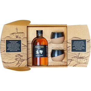 AKASHI Meïsei Coffret Whisky Japonais + 2 Japanese Cups 40° 50cl - Publicité AKASHI Meïsei Coffret Whisky Japonais + 2 Japanese Cups 40° 50cl - Publicité