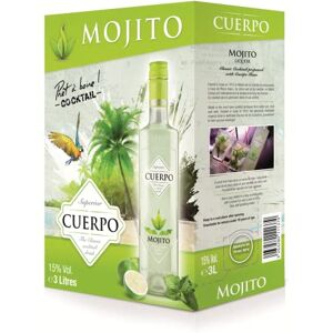 CUERPO Mojito Cocktail Prêt À Boire À Base De Rhum, Bag In Box 3000 ml (1 X 3 L) - Publicité CUERPO Mojito Cocktail Prêt À Boire À Base De Rhum, Bag In Box 3000 ml (1 X 3 L) - Publicité
