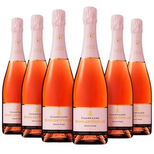 Charles Westler Champagne Grand Rosé 12% Caisse 6 x 75cl - Publicité Charles Westler Champagne Grand Rosé 12% Caisse 6 x 75cl - Publicité