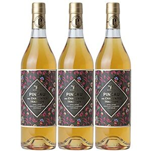 Pineau des Charentes Tradition Blanc Les Frères Moine Vin AOC Blanc du Sud-Ouest Lot de 3x75cl Cépages Ugni Blanc, Colombard - Publicité