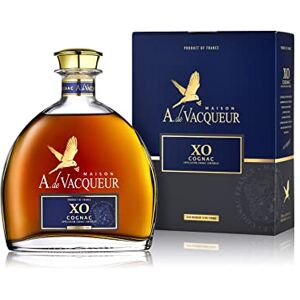 Maison A. de Vacqueur Cognac XO 70 cl, 40% vol. et son étui - Publicité Maison A. de Vacqueur Cognac XO 70 cl, 40% vol. et son étui - Publicité