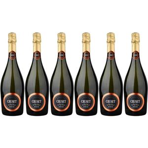 CRUSET Vin Mousseux Demi-Sec Blanc de Blancs Origine : France (6 x 0.75 l) - Publicité CRUSET Vin Mousseux Demi-Sec Blanc de Blancs Origine : France (6 x 0.75 l) - Publicité