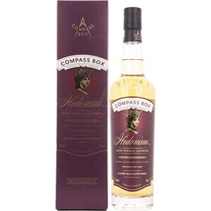 Compass Box HEDONISM Whisky Écossais Assemblage de Whiskies Single Grain Origine : Ecosse 43% Alcool 70 cl - Publicité