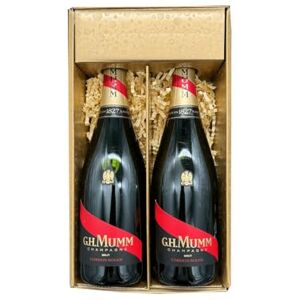 Wine And More Coffret Or : Mumm – Champagne – Brut (2x75cl) - Publicité Wine And More Coffret Or : Mumm – Champagne – Brut (2x75cl) - Publicité