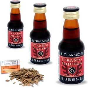 AlcoFermBrew 3 x Essence Style Likier 45 25ml – Sans Alcool, Prépare Jusqu’à 2,25L, Avec Copeaux De Chêne Français Offerts - Publicité AlcoFermBrew 3 x Essence Style Likier 45 25ml – Sans Alcool, Prépare Jusqu’à 2,25L, Avec Copeaux De Chêne Français Offerts - Publicité