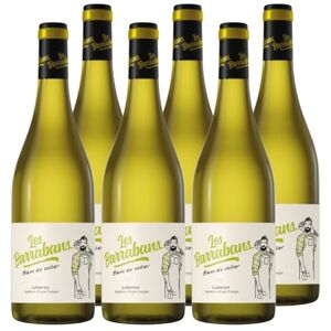 Castel Frères Les Barrabans AOP Luberon Vin Blanc Lot de 6 bouteilles x 75 cl - Publicité Castel Frères Les Barrabans AOP Luberon Vin Blanc Lot de 6 bouteilles x 75 cl - Publicité