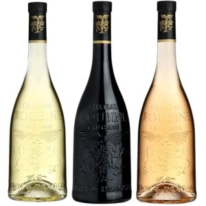 Wine And More Lot Découverte Cuvée Lion et Dragon Château Roubine – 3x75cL Rosé, Rouge, Blanc - Publicité Wine And More Lot Découverte Cuvée Lion et Dragon Château Roubine – 3x75cL Rosé, Rouge, Blanc - Publicité
