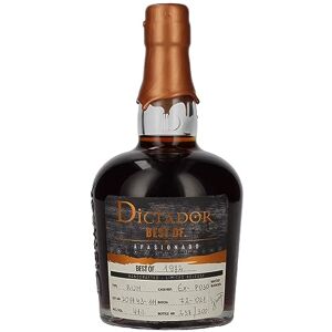 Dictador BEST OF 1972 APASIONADO Colombian Rum 45YO/030317/EX-P030 41% Vol. 0,7l - Publicité Dictador BEST OF 1972 APASIONADO Colombian Rum 45YO/030317/EX-P030 41% Vol. 0,7l - Publicité