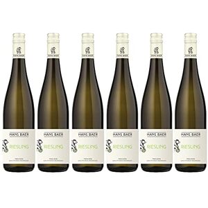 Hans Baer Riesling sec Vin blanc allemand Rheinhessen, Allemagne (6 x 0.75l) - Publicité Hans Baer Riesling sec Vin blanc allemand Rheinhessen, Allemagne (6 x 0.75l) - Publicité