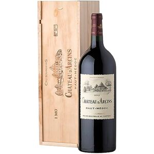 Castel Chateaux Grands Crus Coffret Cadeau Caisse Bois MAGNUM Château Arcins AOP Haut Medoc Cru Bourgeois Vin Rouge 1,5 L - Publicité Castel Chateaux Grands Crus Coffret Cadeau Caisse Bois MAGNUM Château Arcins AOP Haut Medoc Cru Bourgeois Vin Rouge 1,5 L - Publicité