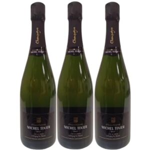 VINACCUS Champagne Michel Tixier Cuvée Les 9 Crus brut, récoltant manipulant 3 x 75cl. Publicité VINACCUS Champagne Michel Tixier Cuvée Les 9 Crus brut, récoltant manipulant 3 x 75cl. Publicité