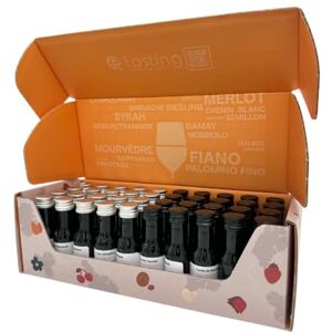 E-TASTING WSET Coffret de dégustation de vin Niveau 2 Vin Rouge/Blanc/Rosé Formation œnologie 40 x 20 ml - Publicité E-TASTING WSET Coffret de dégustation de vin Niveau 2 Vin Rouge/Blanc/Rosé Formation œnologie 40 x 20 ml - Publicité