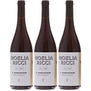 Noelia Ricci Il Sangiovese 2015 Vin Rouge Lot de 3 - Publicité Noelia Ricci Il Sangiovese 2015 Vin Rouge Lot de 3 - Publicité