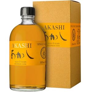AKASHI Single Malt 5 ans Whisky Japonais Bourbon Cask 50° 50cl - Publicité AKASHI Single Malt 5 ans Whisky Japonais Bourbon Cask 50° 50cl - Publicité