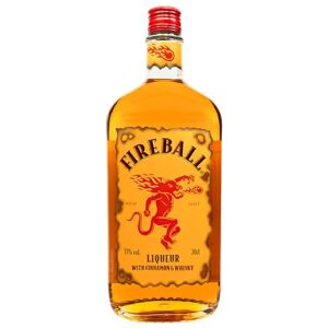 Fireball RED HOT Liqueur with Cinnamon & Whisky 33% Vol. 0,7l - Publicité Fireball RED HOT Liqueur with Cinnamon & Whisky 33% Vol. 0,7l - Publicité