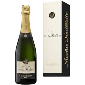 NICOLAS FEUILLATTE Champagne Grande Reserve Brut en coffret, 75cl - Publicité NICOLAS FEUILLATTE Champagne Grande Reserve Brut en coffret, 75cl - Publicité