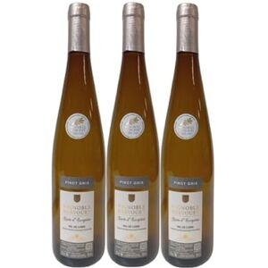 VINACCUS Pinot Gris, Domaine de la Barillière 2025, Val de Loire, Blanc Sec aromatique, 3 x 75 cl. Publicité VINACCUS Pinot Gris, Domaine de la Barillière 2025, Val de Loire, Blanc Sec aromatique, 3 x 75 cl. Publicité