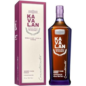 Kavalan CONCERTMASTER Sherry Cask Finish Single Malt Whisky 40% Vol. 0,7l in Giftbox - Publicité Kavalan CONCERTMASTER Sherry Cask Finish Single Malt Whisky 40% Vol. 0,7l in Giftbox - Publicité