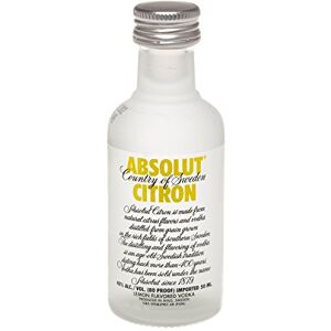 Absolut Vodka citron 12X50ml 40%(Citron Flavored Vodka) - Publicité Absolut Vodka citron 12X50ml 40%(Citron Flavored Vodka) - Publicité