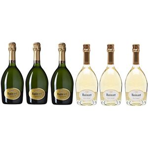 VINADDICT Lot de 6 Champagnes Ruinart Brut et Blanc de Blancs 75cL - Publicité VINADDICT Lot de 6 Champagnes Ruinart Brut et Blanc de Blancs 75cL - Publicité