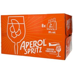 Aperol Spritz 9% Vol. 24x0,2l - Publicité Aperol Spritz 9% Vol. 24x0,2l - Publicité