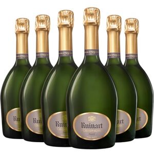 Ruinart Champagne R de Brut 12% Caisse 6 x 75cl - Publicité Ruinart Champagne R de Brut 12% Caisse 6 x 75cl - Publicité