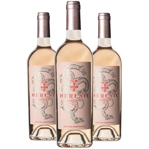 GÉRARD BERTRAND Hérésie vin rosé Corbières 2024 Lot 3 Bouteilles 75cl - Publicité GÉRARD BERTRAND Hérésie vin rosé Corbières 2024 Lot 3 Bouteilles 75cl - Publicité