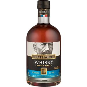 Lothaire Whisky Single Malt Tourbé Fumé 44° (1 X 0.70L) - Publicité Lothaire Whisky Single Malt Tourbé Fumé 44° (1 X 0.70L) - Publicité