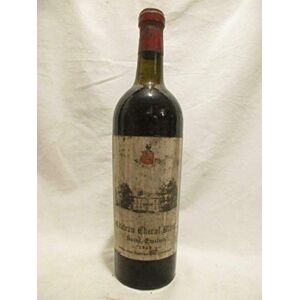 vin saint-émilion château cheval blanc (mise coppin bruxelles bouteille soufflée) grand cru rouge 1949 bordeaux - Publicité