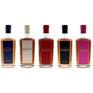 Bellevoye Collection Whisky Bleu, Blanc, Rouge, Prune, Noir - Publicité Bellevoye Collection Whisky Bleu, Blanc, Rouge, Prune, Noir - Publicité
