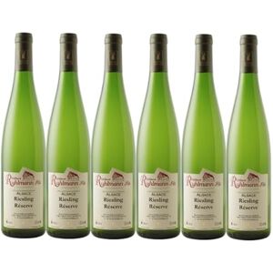 VINACCUS Riesling 2022 Alsace Blanc sec- Gilbert RUHLMANN Fils 6 x 75cl. Publicité VINACCUS Riesling 2022 Alsace Blanc sec- Gilbert RUHLMANN Fils 6 x 75cl. Publicité