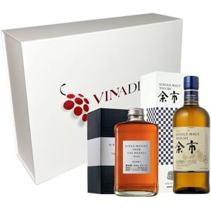 VINADDICT Coffret Cadeau Whiskys japonais : Nikka From the Barrel 50cl & Yoïchi Single Malt 70cl. Publicité VINADDICT Coffret Cadeau Whiskys japonais : Nikka From the Barrel 50cl & Yoïchi Single Malt 70cl. Publicité