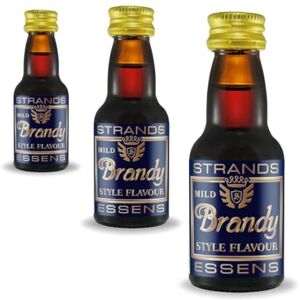 AlcoFermBrew Cognac 3x25 ml sans alcool Essence de Vodka Arôme pour gâteau - Publicité AlcoFermBrew Cognac 3x25 ml sans alcool Essence de Vodka Arôme pour gâteau - Publicité