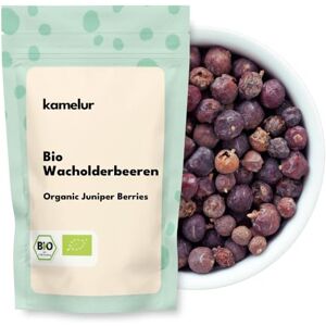 Kamelur 250g de Baies de genièvre BIO entières – L’épice aromatique pour gin provenant de l’agriculture biologique certifiée - Publicité Kamelur 250g de Baies de genièvre BIO entières – L’épice aromatique pour gin provenant de l’agriculture biologique certifiée - Publicité