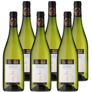 Celliers du Colombier Vin blanc AOP Picpoul de Pinet 6x75cl - Publicité Celliers du Colombier Vin blanc AOP Picpoul de Pinet 6x75cl - Publicité