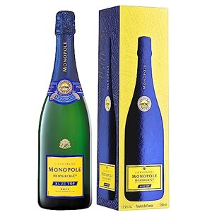 HEIDSIECK & Co Monopole Champagne Blue Top sous étui 75cl - Publicité HEIDSIECK & Co Monopole Champagne Blue Top sous étui 75cl - Publicité