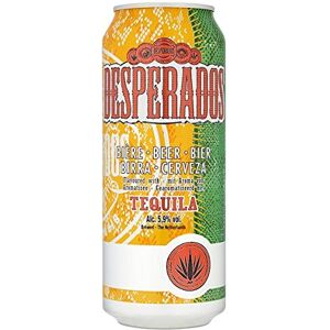 Desperados tequila Flavored Beer 4 x 500 ml (lot de 24 x 500 ml) - Publicité Desperados tequila Flavored Beer 4 x 500 ml (lot de 24 x 500 ml) - Publicité